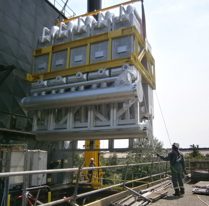 Fives chosen by Praxair for the replacement of 40 heat exchangers at the Dillingen, Germany site