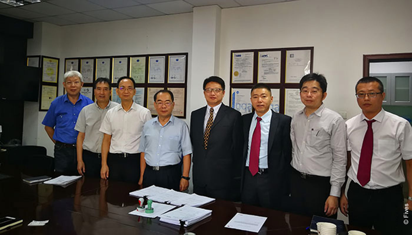 Fives and Yantai Walsin: reheating furnace contract