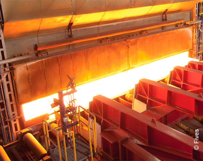 Walking beam furnaces from Fives