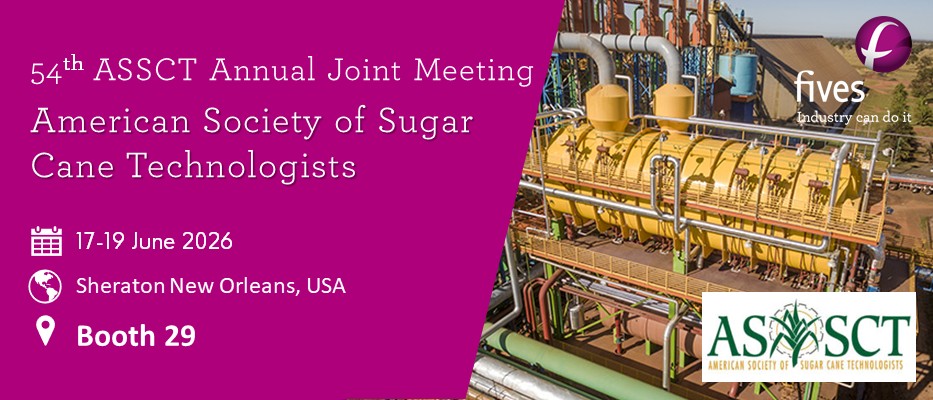 Fives will exhibit at the annual joint meeting of the American Society of Sugar Cane Technologists