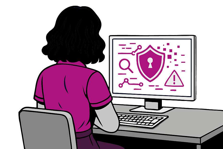 -	Visualisation of industrial cybersecurity at Fives CortX, covering vulnerable operational systems, governance, processes and employee awareness.