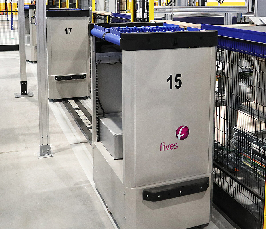 Fives' AMR sorter: Snatt Logistica chose the GENI-Ant for its new distribution center