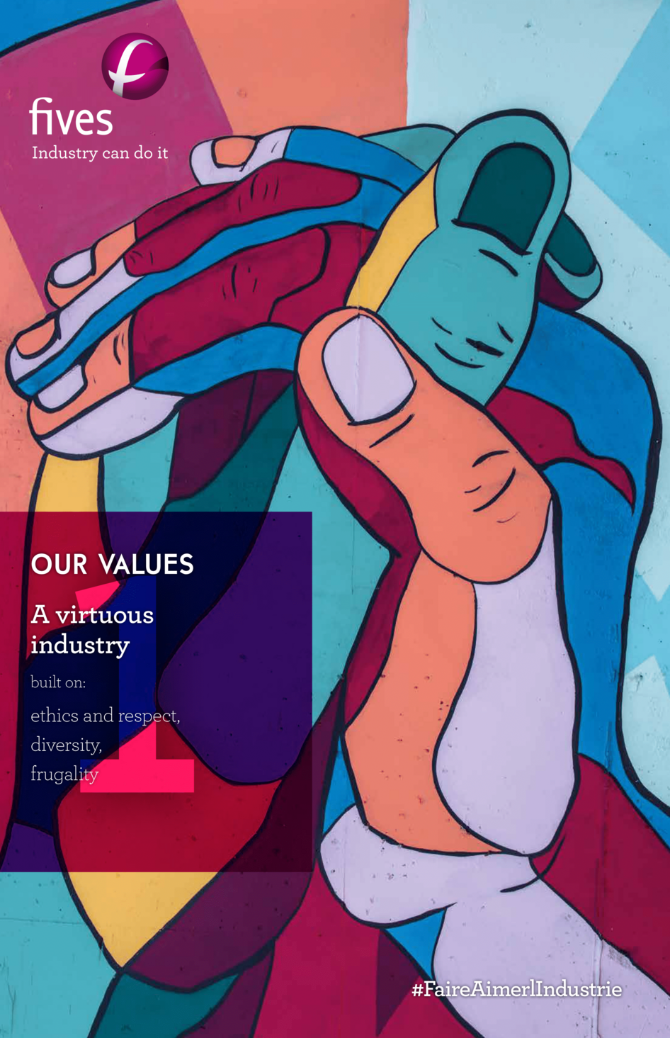 Fives presents its four values to highlight its contribution to show ...