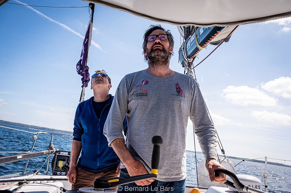 Portrait de Louis Duc, skipper sur l'IMOCA Fives