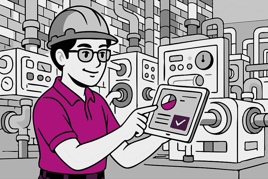 Offline data visualization with DiziScop, enabling the definition of a machine reference state and the analysis of rare events to optimize maintenance and continuous improvement.