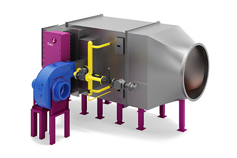 Fives' e-Ductflame has been designed to reduce the environmental footprint of heating processes