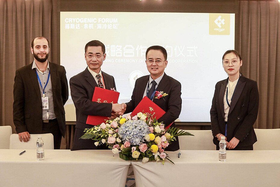Partenariat signé entre Fives et Hangzhou Fortune Gas Cryogenic Group Co., Ltd. en 2019