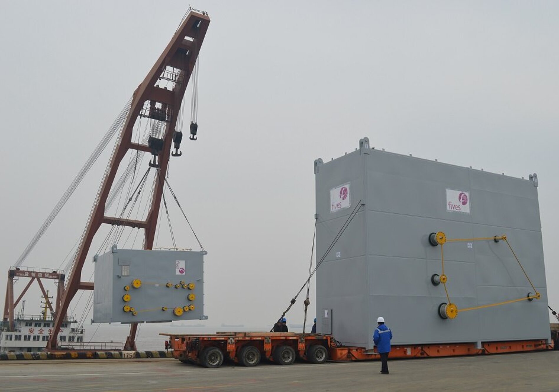 First LNG project for Fives and Hangzhou Fortune Gas Cryogenic Group Co., Ltd.