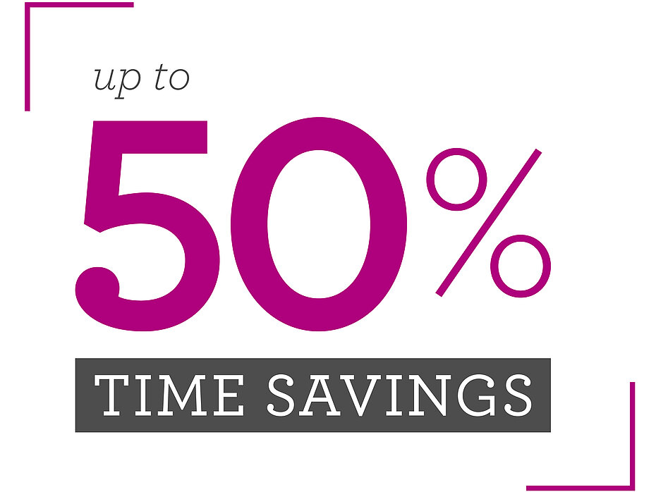 Up to 50% time savings with the MicroLocate Tool