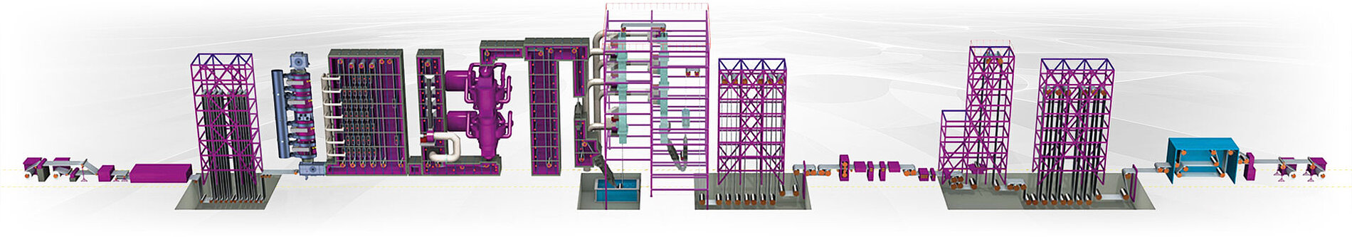 Continuous galvanizing line from Fives