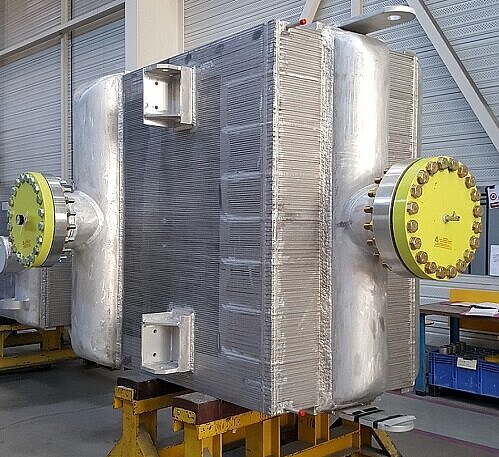 Fives delivers its largest ultra-high-pressure exchangers to date, at 124 bar