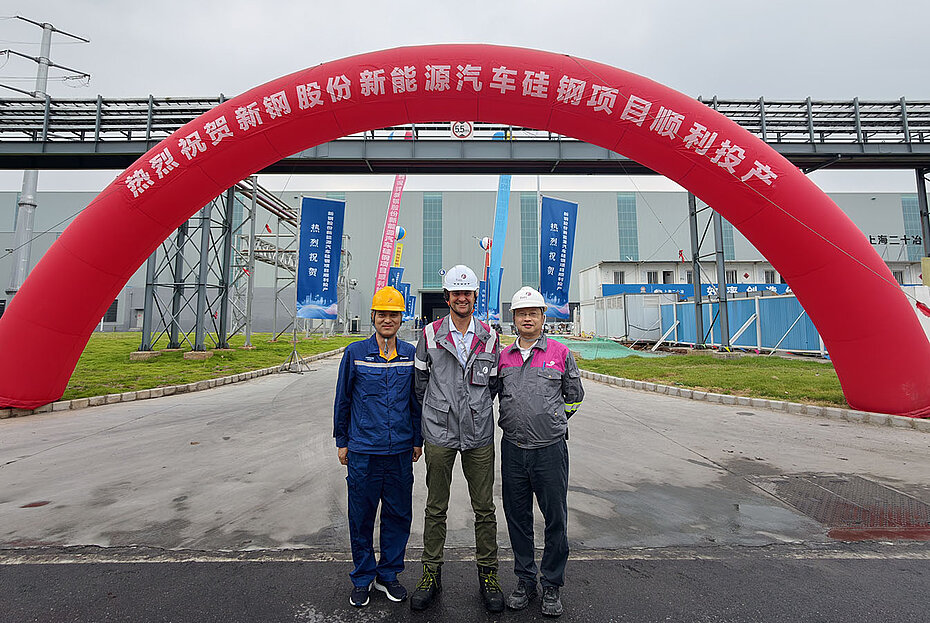 new facility at Xinyu Iron & Steel