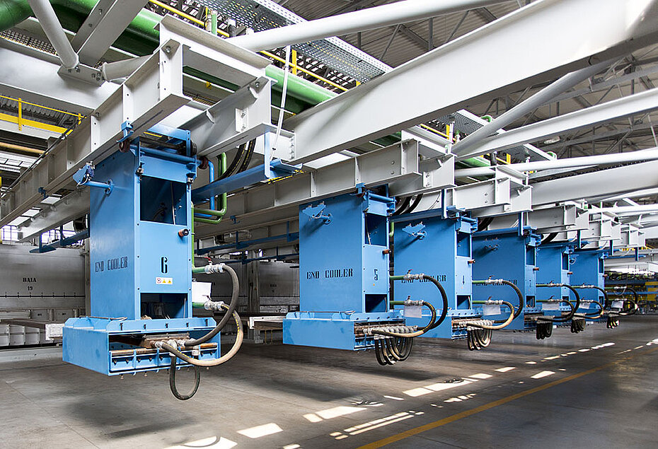 Float glass lines with key process equipment Fives Group